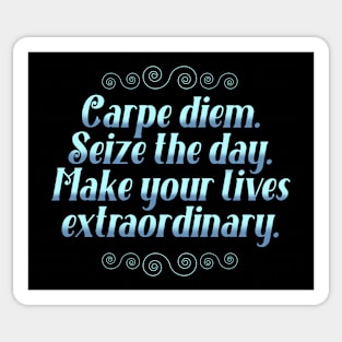 Seize The Day Sticker